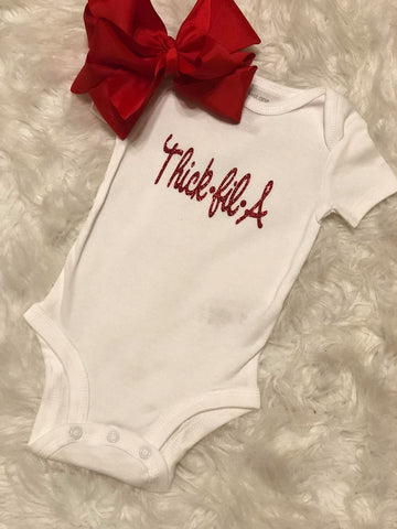 Thick-Fil-A Onesie