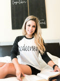 REDEEMED raglan